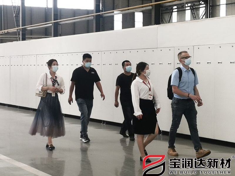 【出口海外】荷蘭客戶(hù)Ruben先生來(lái)寶潤達參觀(guān)考察